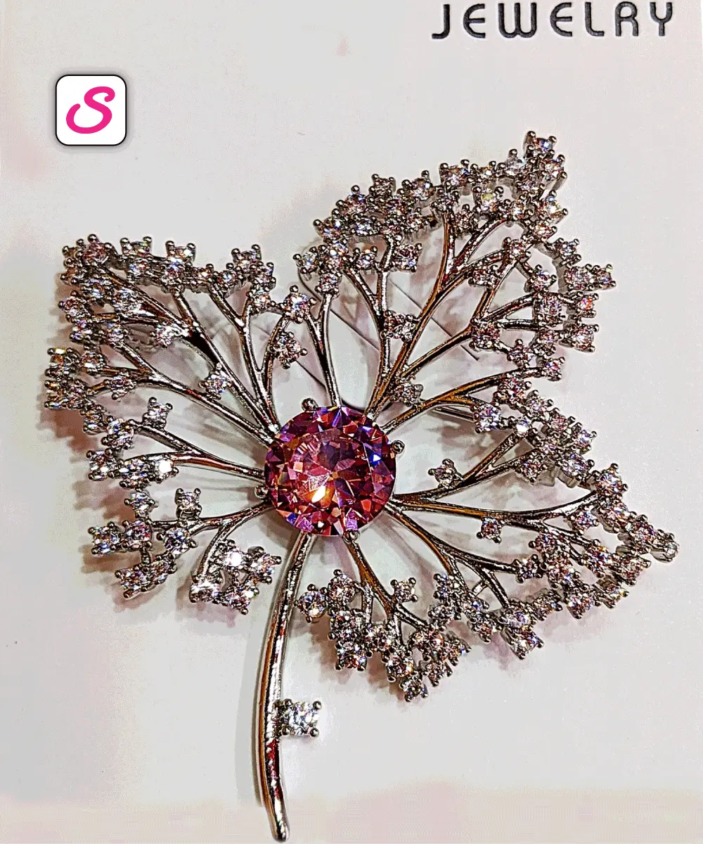 Super Gorgeous Safety Diamond Cut Hijab Pin